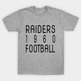 Raiders Football 1960 Classic T-Shirt